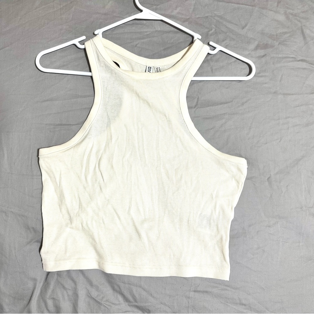 Basic Cream Tank Top